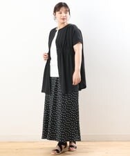 OLEGS43080 eur3(エウルキューブ) 【大きいサイズ/11号サイズあり】マルチWAYチュニック ブラック(94)