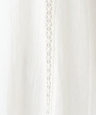 OLEGV27139 eur3(エウルキューブ) 【大きいサイズ】インド刺繍チュニック ホワイト(90)