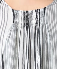 OLEHA07139 eur3(エウルキューブ) 【大きいサイズ/2WAY】コットンボイルサマーワンピース ブラック(94)