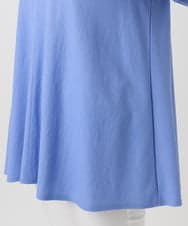 OLEHA27099 eur3(エウルキューブ) 【大きいサイズ/接触冷感】カノコバックフレアチュニック ブルー(55)