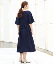 OLEHA38129 eur3(エウルキューブ) 【大きいサイズ】ヴィンテージポプリンワンピース ネイビー(57)