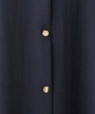 OLEHD21139 eur3(エウルキューブ) 【大きいサイズ】フレアスリーブワンピース ネイビー