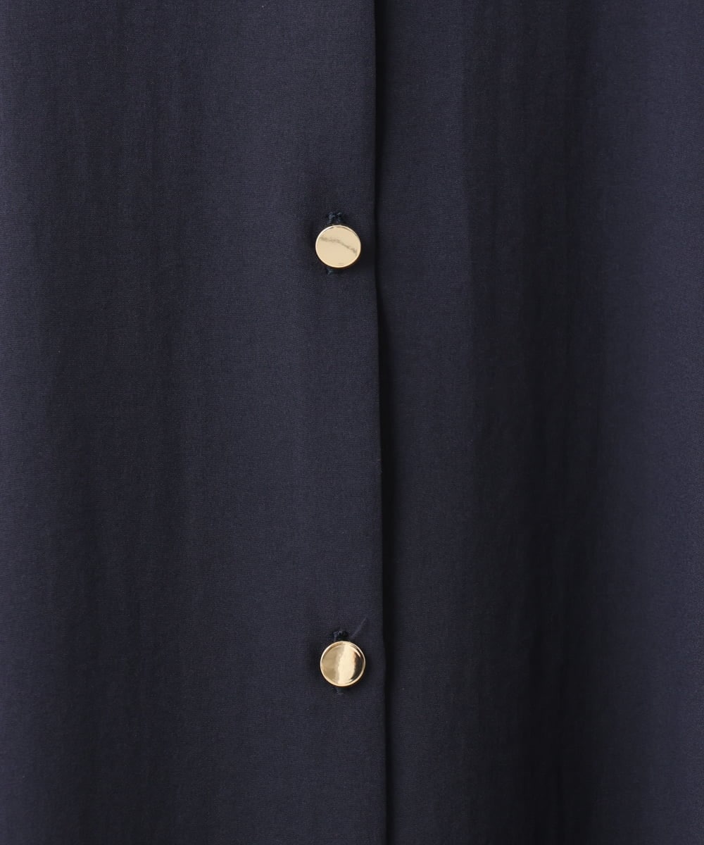 OLEHD21139 eur3(エウルキューブ) 【大きいサイズ】フレアスリーブワンピース ネイビー