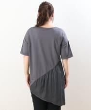 OLEHS35080 eur3(エウルキューブ) 【大きいサイズ/接触冷感】カノコイレヘムチュニック ダークグレー(93)