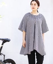OLEHV32099 eur3(エウルキューブ) 【大きいサイズ】イレヘムチュニック ホワイト(90)