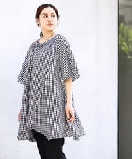 OLEHV32099 eur3(エウルキューブ) 【大きいサイズ】イレヘムチュニック ホワイト(90)