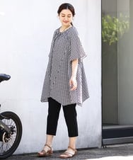 OLEHV32099 eur3(エウルキューブ) 【大きいサイズ】イレヘムチュニック ホワイト(90)