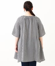 OLEHV32099 eur3(エウルキューブ) 【大きいサイズ】イレヘムチュニック ホワイト(90)