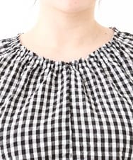 OLEHV32099 eur3(エウルキューブ) 【大きいサイズ】イレヘムチュニック ホワイト(90)