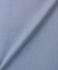 OLEIA32099 eur3(エウルキューブ) 【WEB先行販売】【大きいサイズ/接触冷感】カノコサイドスリットワンピース ブルー(55)