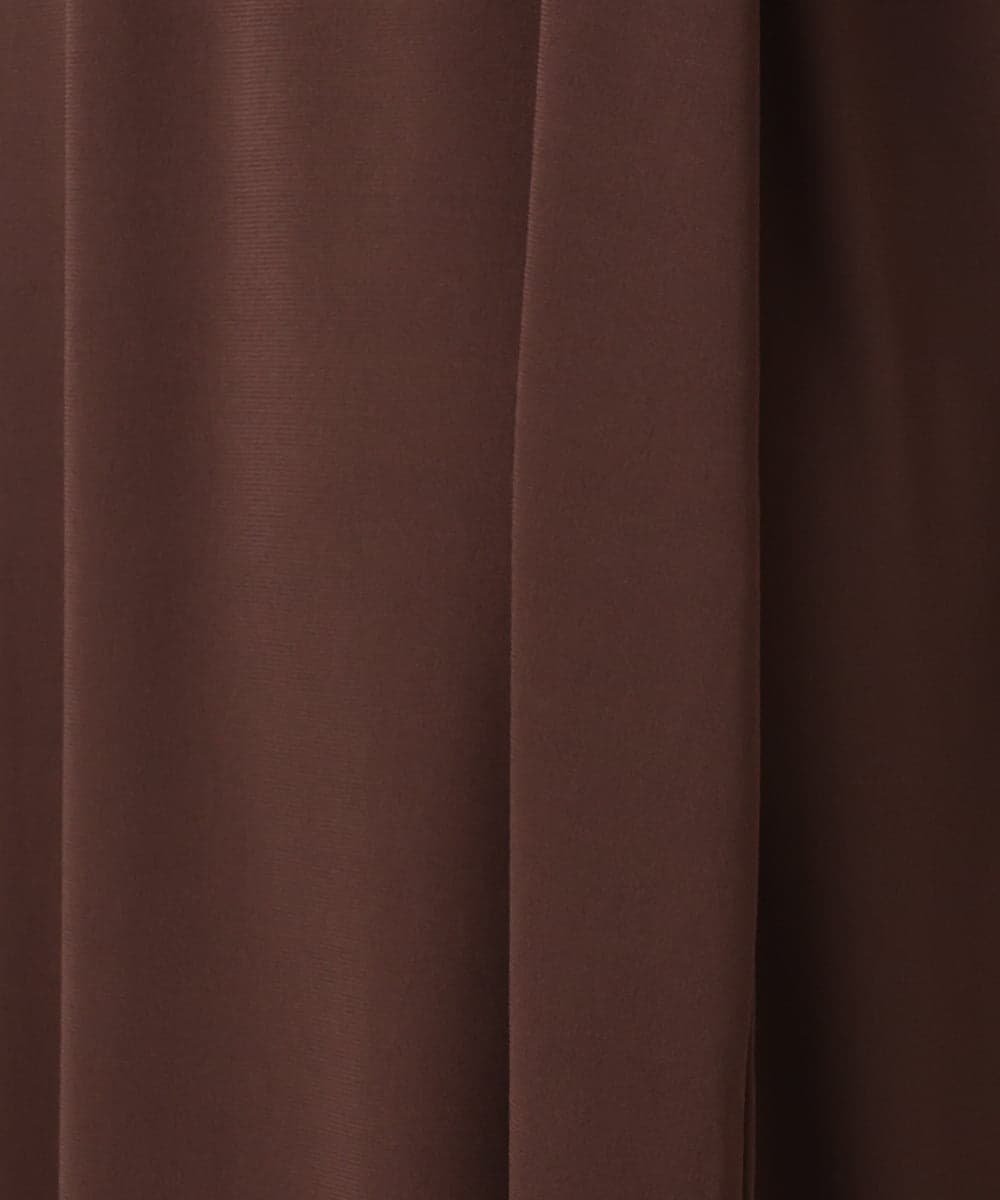 OLEID27089 eur3(エウルキューブ) 【WEB先行販売】【大きいサイズ/接触冷感/UVカット】メッシュレイヤードワンピース ダークブラウン