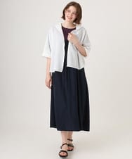 OLEID30139 eur3(エウルキューブ) 【大きいサイズ】ジャージーコンビドレス パープル