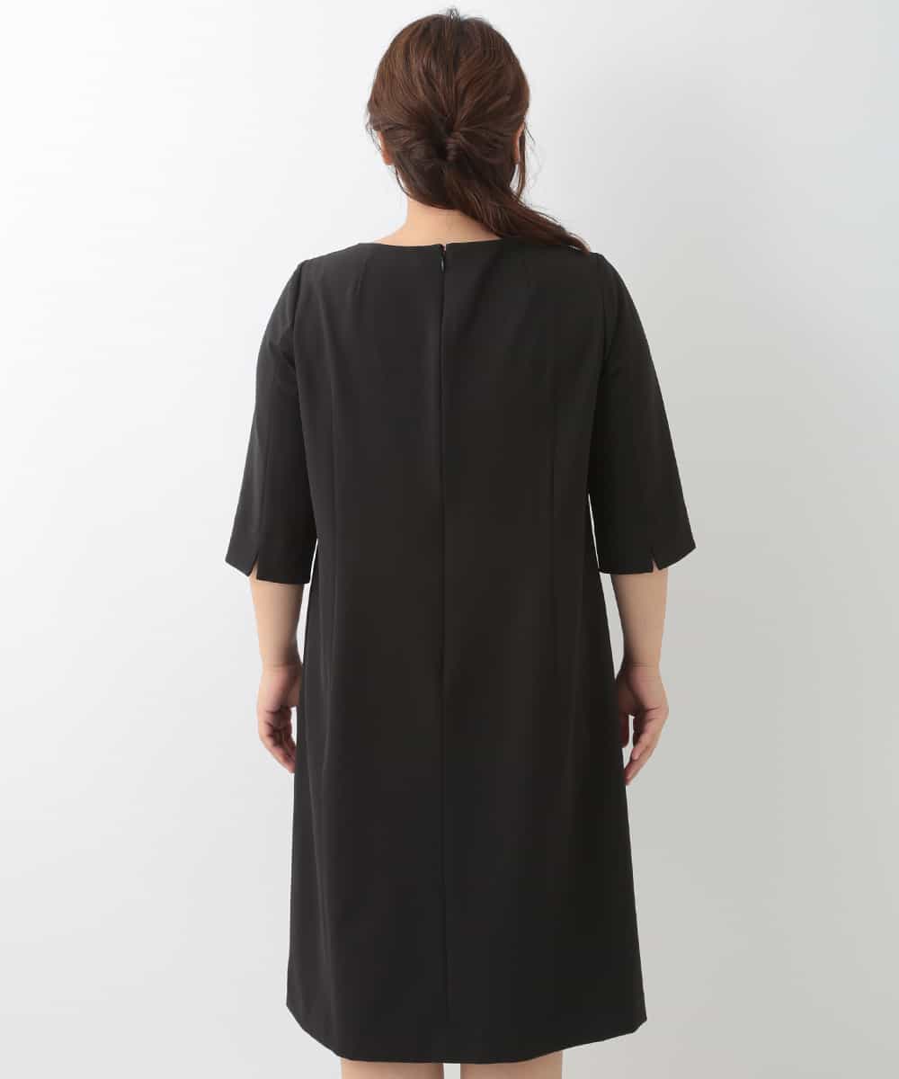 洗える 大きいサイズ Eストレッチaラインワンピース ワンピース Eur3 エウルキューブ イトキンオンラインストア