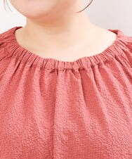 OLEIS40080 eur3(エウルキューブ) 【大きいサイズ】イレヘムフレアチュニック オレンジ(15)