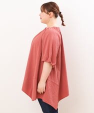 OLEIS40080 eur3(エウルキューブ) 【大きいサイズ】イレヘムフレアチュニック オレンジ(15)