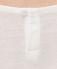OLEIS41070 eur3(エウルキューブ) 【大きいサイズ/a.v.v×eur3】イレヘムサテンチュニック ホワイト(90)