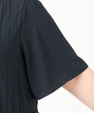 OLEIV36179 eur3(エウルキューブ) 【大きいサイズ/11号サイズあり】プリーツワンピース ネイビー(57)