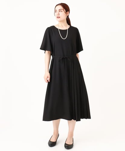 OLEIV36179  【大きいサイズ/11号サイズあり】プリーツワンピース