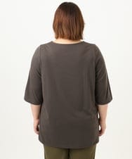 OLEJA02099 eur3(エウルキューブ) 【大きいサイズ/セットアイテム】レースキャミソール×Tシャツセット ブラック(94)