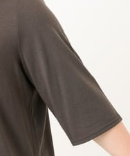 OLEJA02099 eur3(エウルキューブ) 【大きいサイズ/セットアイテム】レースキャミソール×Tシャツセット ブラック(94)