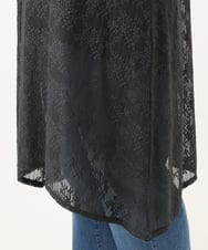 OLEJD02099 eur3(エウルキューブ) 【大きいサイズ】レースキャミワンピース ダークグレー