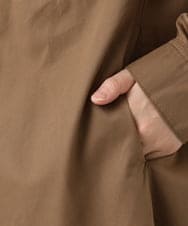 OLEKA04139 eur3(エウルキューブ) 【WEB先行販売】【大きいサイズ】ロングシャツワンピース モカ(84)
