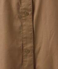 OLEKA04139 eur3(エウルキューブ) 【WEB先行販売】【大きいサイズ】ロングシャツワンピース モカ(84)