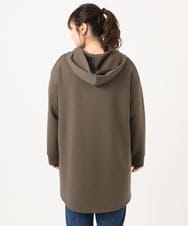 OLEKA06099 eur3(エウルキューブ) 【大きいサイズ】レースアップダンボールフーディー ブラウン(87)