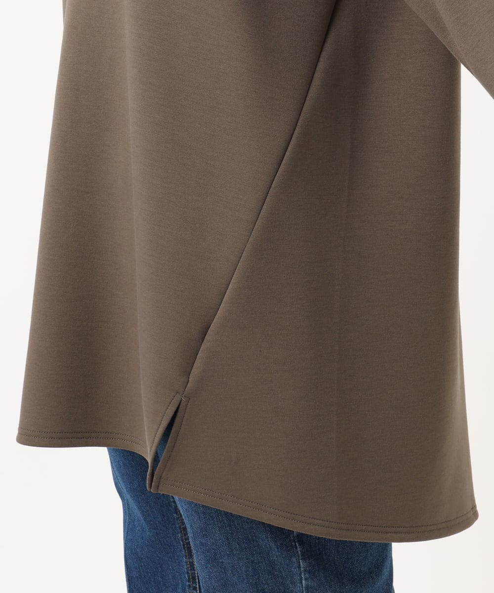 OLEKA06099 eur3(エウルキューブ) 【大きいサイズ】レースアップダンボールフーディー ブラウン(87)