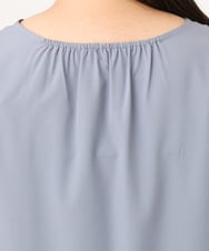 OLEKD03099 eur3(エウルキューブ) 【大きいサイズ/洗える】裾レースティアードチュニック ライトグレー