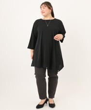 OLEKD16099 eur3(エウルキューブ) 【WEB先行販売】【大きいサイズ】イレヘムシア―トップス ブラック