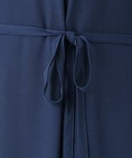 OLELA08179 eur3(エウルキューブ) 【WEB先行販売】【大きいサイズ】サイドレースドレス ネイビー(57)
