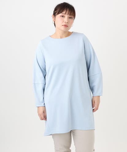 OLELA14069 eur3 【大きいサイズ】コクーンスリーブバックフレアトップス