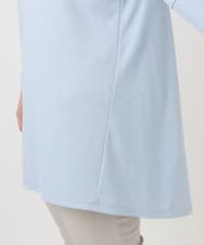 OLELA14069 eur3(エウルキューブ) 【大きいサイズ】コクーンスリーブバックフレアトップス ライトブルー(50)