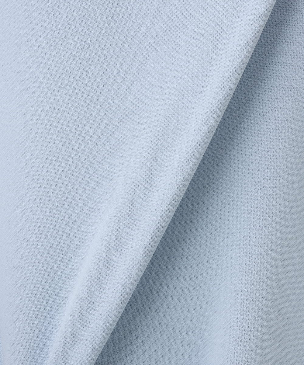 OLELA14069 eur3(エウルキューブ) 【大きいサイズ】コクーンスリーブバックフレアトップス ライトブルー(50)