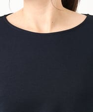 OLELD10099 eur3(エウルキューブ) 【WEB先行販売】【大きいサイズ/UVカット】イレヘムデザインチュニック ネイビー