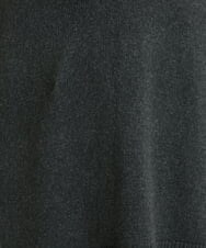 OLELP20090 eur3(エウルキューブ) 【大きいサイズ】深Vネックニットチュニック ブラック(94)(WEB限定カラー)