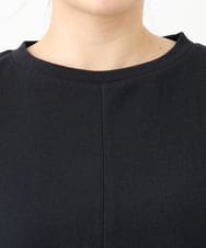 OLELV24079 eur3(エウルキューブ) 【大きいサイズ】レイヤード風ニットソーチュニック ネイビー(57)