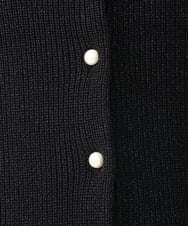 OLFAA13099 eur3(エウルキューブ) 【大きいサイズ/a.v.v×eur3】ラメニットベスト×ブラウスセット ブラック(94)