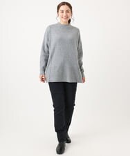 OLFAA14099 eur3(エウルキューブ) 【大きいサイズ】ボトルネックニット グレー(92)