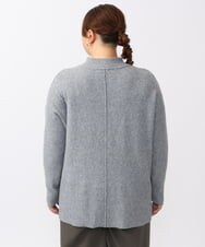 OLFAA14099 eur3(エウルキューブ) 【大きいサイズ】ボトルネックニット グレー(92)