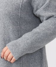 OLFAA14099 eur3(エウルキューブ) 【大きいサイズ】ボトルネックニット グレー(92)