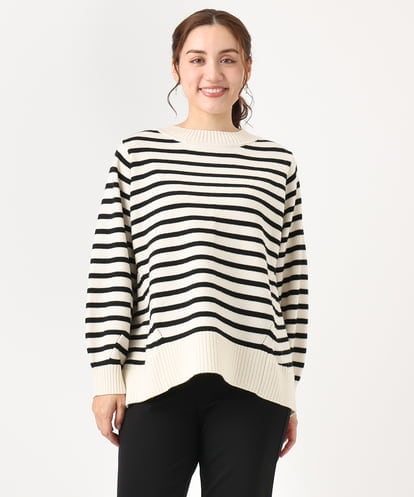 OLFAA16079 eur3 【大きいサイズ】バックスリットニット