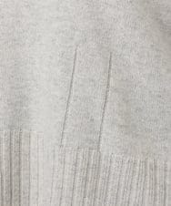 OLFAD01099 eur3(エウルキューブ) 【大きいサイズ】リブボクシーニット ベージュ(82)