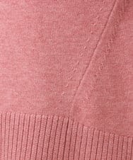 OLFAD09079 eur3(エウルキューブ) 【大きいサイズ】ラグランスリーブゆるシルエットニット ピンク(03)