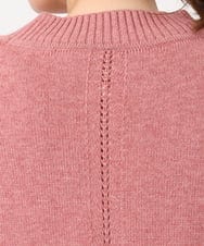 OLFAD09079 eur3(エウルキューブ) 【大きいサイズ】ラグランスリーブゆるシルエットニット ピンク(03)