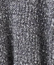 OLFAD10099 eur3(エウルキューブ) 【大きいサイズ】ミックスカラーラメニット ダークグレー(93)