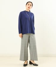 OLFAS03060 eur3(エウルキューブ) 【大きいサイズ】プチハイネックニット ネイビー(57)