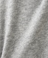 OLFAV01099 eur3(エウルキューブ) 【大きいサイズ】ふわふわヤクウールモックネックニット グレー(92)