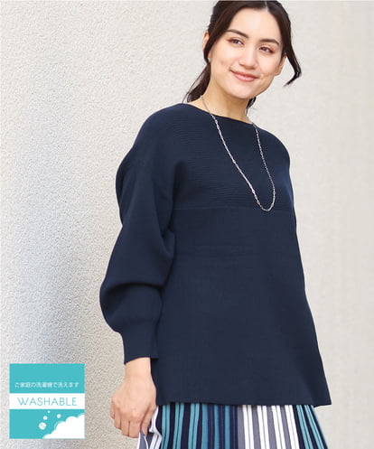 OLFAV03054 eur3 新色追加！豊富な8色【大きいサイズ/11号サイズあり】洗えるドロップショルダーもちもちニット
